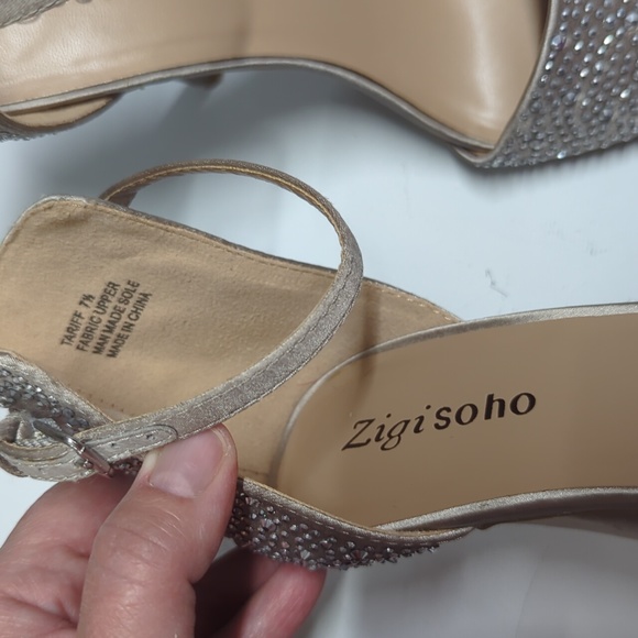 Sparkly crystal event shoes from Zigisoho - Picture 7 of 11